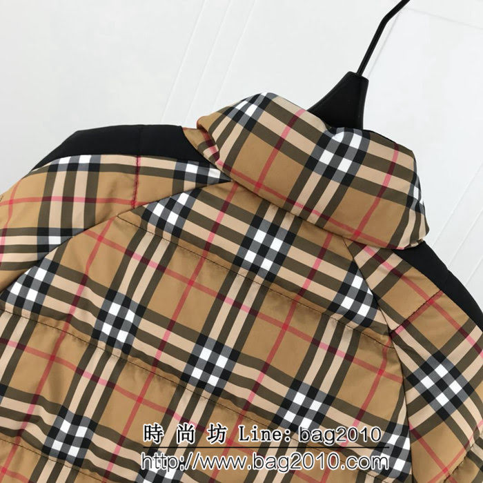 BURBERRY巴寶莉 爆款 18ss秋冬新款 兩面穿 白鴨絨 男款羽絨服 一衣兩穿 ydi2193
